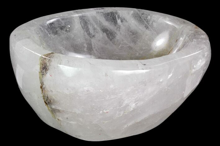 Polished Quartz Bowl - Madagascar #120201